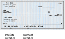 Pay your dental bill with an online check.